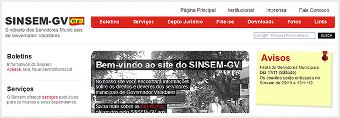 Cliente: SINSEM-GV