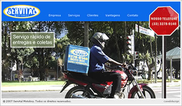 ir para o site da Servital Motoboy